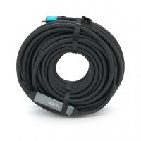 Кабель мультимедийный HDMI M to HDMI M 25.0m V2.0 4Kx2K black Merlion (YT-HDMI(M)/(M)4KV2.0-25m/19123)