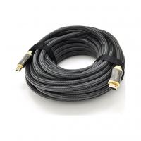 Кабель мультимедийный HDMI M to HDMI M 20.0m V2.0 4K black VEGGIEG (YT-HDMI(M)/(M)HX-20/19709)