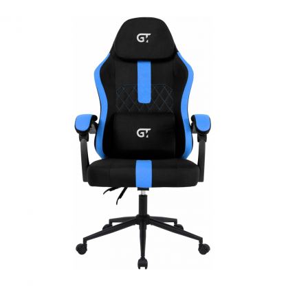 Кресло игровое GT Racer X-2326 Black/Blue (X-2326 Fabric Black/Blue)