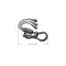 Дата кабель USB 2.0 AM to Lightning + Micro 5P + Type-C 1.2m 66W black Essager (EXCMTL-XJ01)
