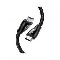 Кабель мультимедійний HDMI M to HDMI M 5.0m braided HD140 black UGREEN (80405)