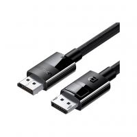 Кабель мультимедийный DisplayPort M to DisplayPort M 1.0m V1.4 braided DP114 black UGREEN (80390)