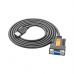 Кабель для передачі даних USB to COM F 1.5m DB9 RS-232 CR104 black UGREEN (20201)