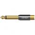 Переходник 6.35mm M to RCA F AV169 black Ugreen (80731)