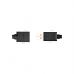 Переходник Mini HDMI M to HDMI F 0.22m black Ugreen (20137)