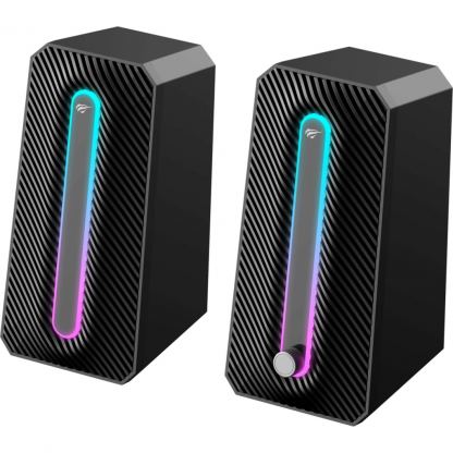 Акустическая система Havit HV-SK216 USB RGB Black (6939119052249)