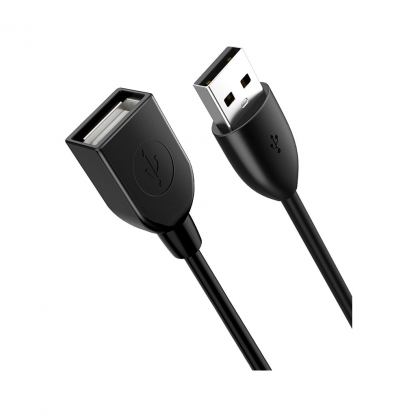 Дата кабель USB 2.0 AM/AF 0.5m Cabletime (CA915156)