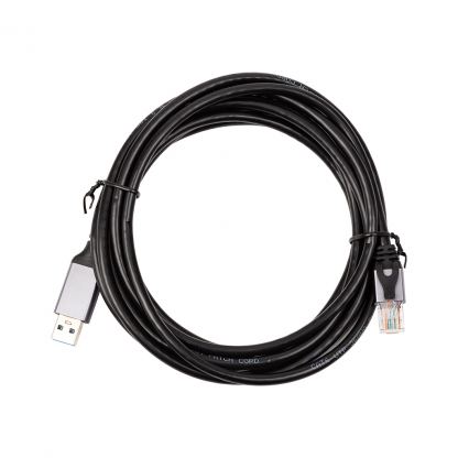 Дата кабель USB AM to RJ45 Ethernet 3.0m CAT6 UTP PowerPlant (CA914999)