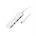 Концентратор J5create USB-C to 2xUSB-A + 2xUSB-C 3.2 10Gbps white (JCH342EW-N)