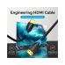 Кабель мультимедийный HDMI M to HDMI M 2.0m black Vention (AAGBH)