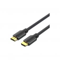 Кабель мультимедійний HDMI M to HDMI M 20.0m 4K cotton braided black Vention (ALLBQ)