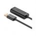 Дата кабель USB 2.0 AM to AF 5.0m Active black Ugreen (10319)
