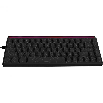 Клавіатура Ajazz NK68 Red Switch USB UA Black (NK68-R-S-B)