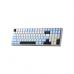Клавіатура Aula S100pro RGB KRGD Brown Switch Wireless/Bluetooth/Type-C UA White/Black (6948391205755)