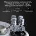 Геймпад Ajazz GP100S 2.4G/BT/USB Switch/PC/iOS/Android RGB White (GP100S-W)