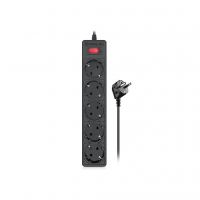 Сетевой фильтр питания REAL-EL RS-Protect 505, 3m, black (EL122300045)