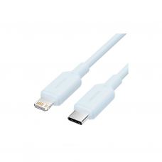 Дата кабель USB-C to Lightning 1.0m PD27W PVC blue Vention (LAKSF)