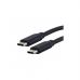 Дата кабель USB-C to USB-C 1.8m 60W black Kingda (KD-UCUC3002-1.8m)