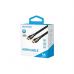 Кабель мультимедийный HDMI M to HDMI M 3.0m V2.0 4K60Hz braided zinc alloy black Vention (ALMBI)