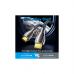 Кабель мультимедийный HDMI M to HDMI M 3.0m V2.0 4K60Hz braided zinc alloy black Vention (ALMBI)