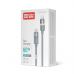 Дата кабель USB-C to USB-C 1.0m 3A 60W warm light gray ColorWay (CW-CBPDCC092-GR)