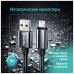 Дата кабель USB 2.0 AM to Lightning 2.0m 3A zinc alloy braided black ColorWay (CW-CBUL099-BK)