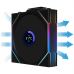 Кулер до корпусу Lian Li UNI Fan TL WIRELESS LCD 120-3, Black (G99.12TLLCD1W3B.00)