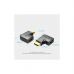 Переходник HDMI M to HDMI F 4K60Hz 90° corner black Vention (AIPB0)