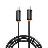 Дата кабель USB-C to USB-C 1.0m 27W black XO (XO-CB-300CC-BK)