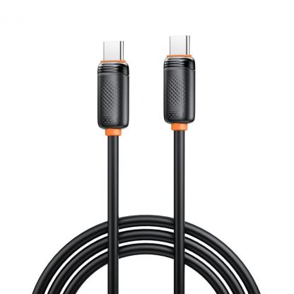 Дата кабель USB-C to USB-C 1.0m 27W black XO (XO-CB-300CC-BK)