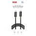 Дата кабель USB-C to USB-C 1.0m 27W black XO (XO-CB-300CC-BK)