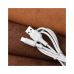 Дата кабель USB 2.0 AM to Lightning 1.0m 2A X25 white HOCO (6957531080114)