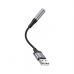 Кабель мультимедійний USB AM to 3.5mm F LS36 black HOCO (6942007608879)