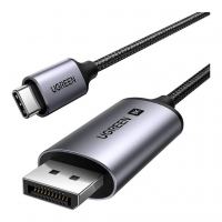 Кабель мультимедийный USB-C to DisplayPort M 3.0m 8K CM556 black Ugreen (25839)