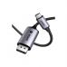 Кабель мультимедийный USB-C to DisplayPort M 3.0m 8K CM556 black Ugreen (25839)