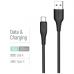Дата кабель USB 2.0 AM to USB-C 2.0m 3A textured PVC black ColorWay (CW-CBUC095-BK)