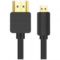 Кабель мультимедійний HDMI M to HDMI micro M 1.0m 4K HD127 black Ugreen (30148)