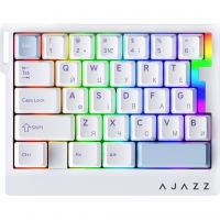 Клавіатура Ajazz AK029 Ice Island Magnetic Switch USB UA White/Blue (AK029-I-WB)