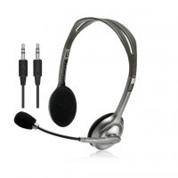 Наушники Logitech H110 Stereo Headset with 2*3pin jacks (981-000271)