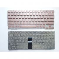 Клавиатура ноутбука Sony E14 Series розовая с красной каемкой/без рамки подсветка UA (A43618)