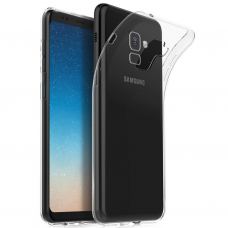 Чехол для мобильного телефона для SAMSUNG Galaxy A8 Plus 2018 Clear tpu (Transperent) Laudtec (LC-A73018BP)