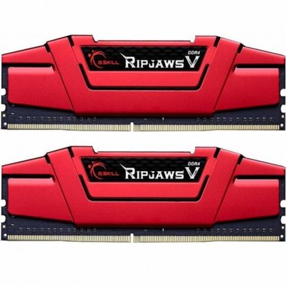 Модуль пам'яті для комп'ютера DDR4 16GB (2x8GB) 3000 MHz RipjawsV Red G.Skill (F4-3000C16D-16GVRB)