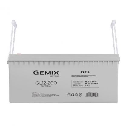 Батарея до ДБЖ Gemix GL 12В 200Ач (GL12-200)