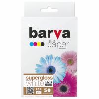 Фотобумага Barva 10x15, 255 g/m2, PROFI, 50арк, supergloss (R255-264)