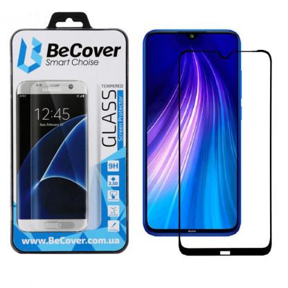 Скло захисне BeCover Xiaomi Redmi Note 8T Black (704525)