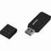 USB флеш накопичувач Goodram 128GB UME3 Black USB 3.0 (UME3-1280K0R11)