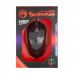 Мышка Marvo M207 LED USB Black (M207)