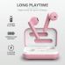 Наушники Trust Primo Touch True Wireless Mic Pink (23782)