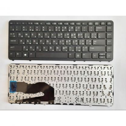 Клавіатура ноутбука HP EliteBook 840 G1/G2, 850 G1/G2 черная с черной UA (A46123)