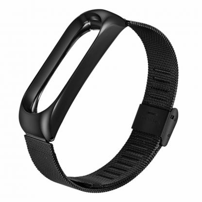 Ремешок для фитнес браслета BeCover Metal для Xiaomi Mi Smart Band 5 Black (705146)